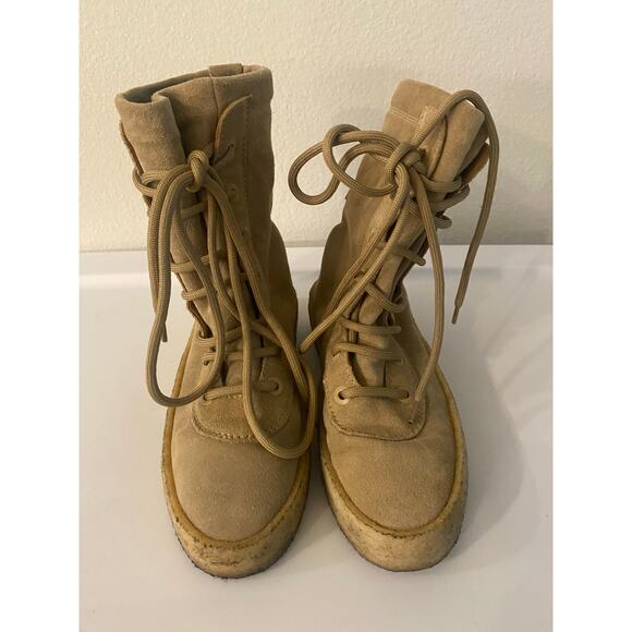 Yeezy Military Crepe Boot Season 2 Taupe Womens EU 37 - Picture 2 of 6
